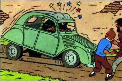 Dans quel album peut-on voir cette Citroën 2CV ?