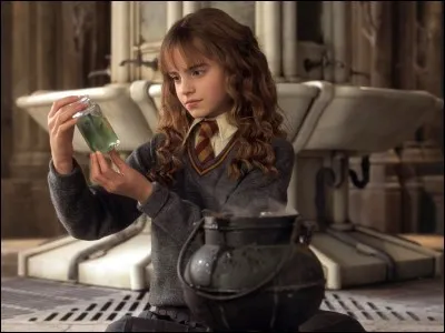En quoi se transforme Hermione lorsqu'elle boit du Polynectar ?