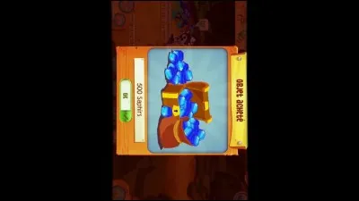 Comment s'appellent les petites gemmes bleues ?