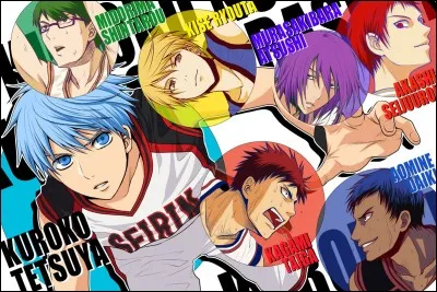 Dans "Kuroko Basket" comment les joueurs de la génération miracle s'appellent-ils ?