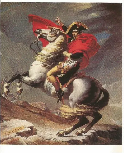 Ce tableau de David représente "Le Premier consul...