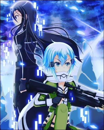 Dans "GGO", Kirito est...
