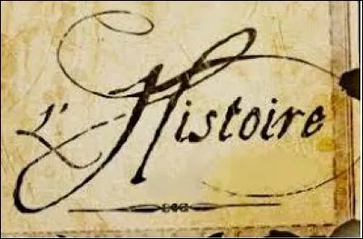 La première période de l'histoire est l'Antiquité.