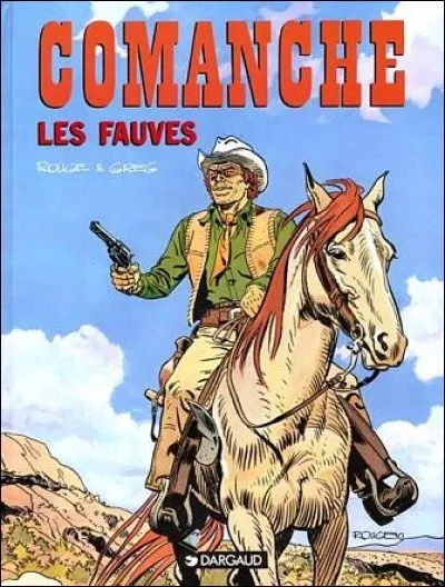 Quel est le nom du cheval du cowboy solitaire Red Dust ?