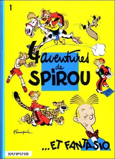 Quel est le nom du cheval ingérable que tente de chevaucher Spirou ?