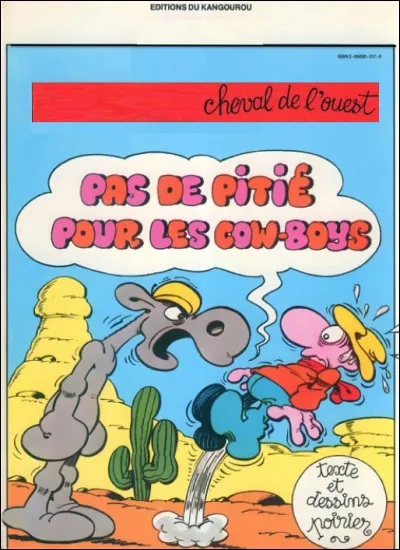 Quel est le nom de cette bande dessinée dont le héros est un cheval ?