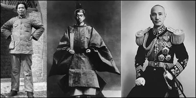 En 1931, ce pays voit une partie de son territoire amputée d'une province qui devient un Empire fantoche. En 1937, en proie à une guerre civile, il sera attaqué par un de ses voisins, les protagonistes de cette guerre civile feront provisoirement alliance contre lui. A partir de 1941, ce conflit est intégré à la 2e Guerre mondiale.
Quel est ce conflit ?