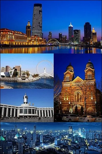 Où se situe Tianjin ?