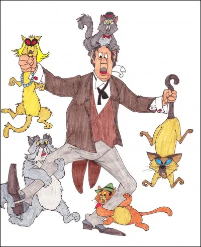 Quel est le nom du majordome dans ''Les Aristochats'' ?