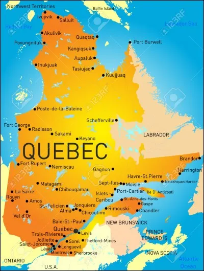 Comment appelait-on le Québec vers 1700 ?