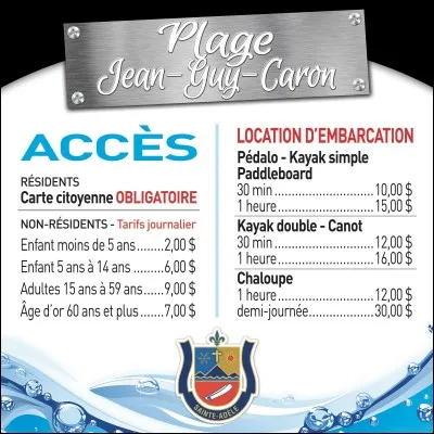 Quel est le nom du lac de Sainte-Adèle ?