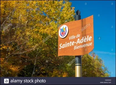 Sainte-Adèle est une ville très...