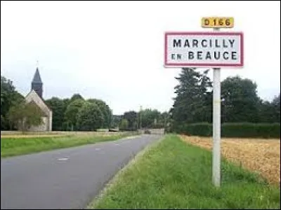 Nous sommes dans le Centre-Val-de-Loire à l'entrée de Marcilly-en-Beauce. Nous nous situons dans le département ...