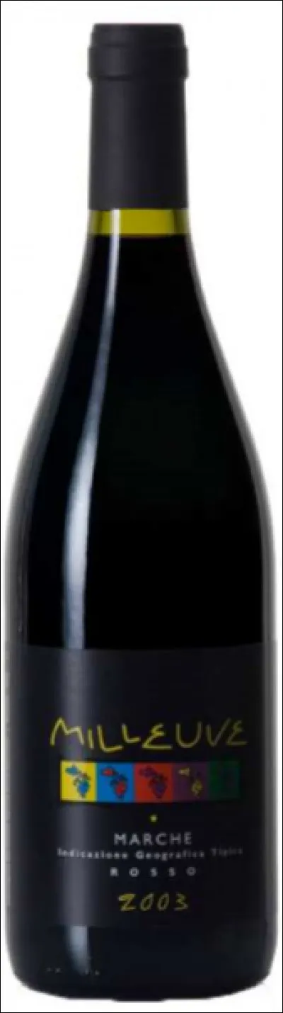C'est avec des charcuteries, viandes grillées, pâtes à 
la viande que vous servirez ce Milleuve dont les cépages sont du San Giovese et Montepulciano.
De quelle région?