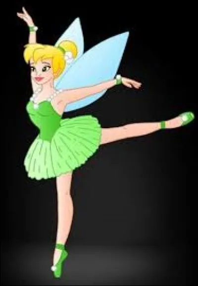 Cette fée s'est mise à la danse :