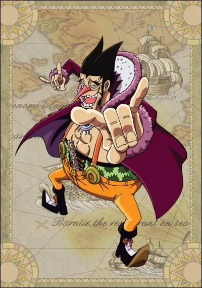 Quel est le personnage de l'affiche à droite ?