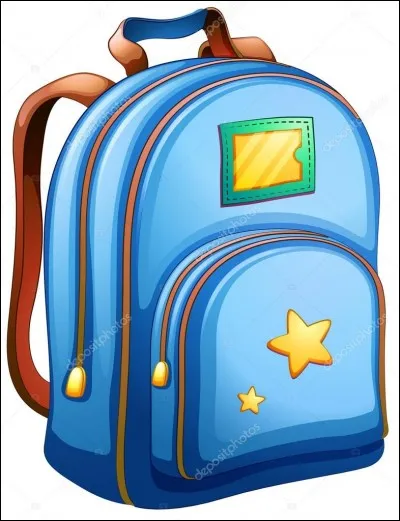 Que veulent dire ces mots : "a school bag" ?