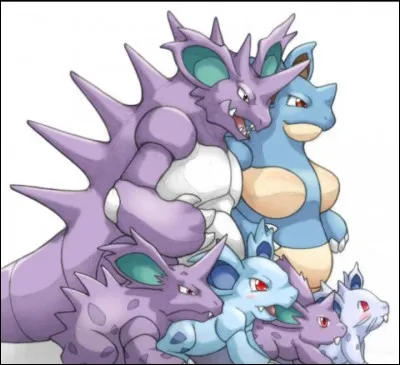 Comment évolue Nidorino ou Nidorina en Nidoking ou Nidoqueen ?