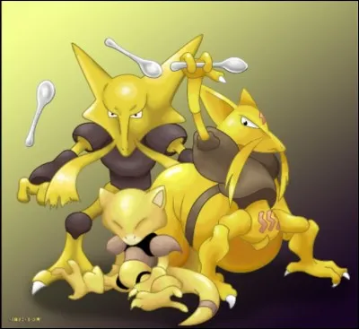 Comment évolue Kadabra en Alakazam ?