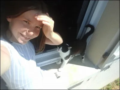 Comment s'appelle son chat ?