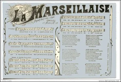 Complétez ce couplet de "La Marseillaise" : "Conduis soutiens nos bras vengeurs, Liberté, Liberté chérie, combats avec tes défenseurs, sous nos drapeaux que la victoire accoure à tes mâles accents..."