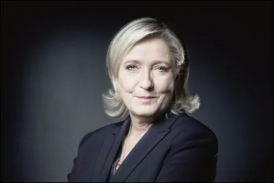 Marine Le Pen est de droite.