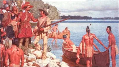 Il est arrivé avec Champlain et c'est le 1er à avoir survécu à l'hiver canadien et au scorbut. C'est qu'il s'était fait l'ami des Amérindiens dont il apprendra la langue, us & coutumes. 
Grand explorateur, il découvrit les Grands Lacs et se rendit jusqu'en Pennsylvanie.
ll partagea la vie des Hurons (1611-33), il sera d'ailleurs leur victime.