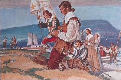 Le lieu est connu depuis Cartier (1535). Champlain est le 1er Européen à apprécier la position stratégique que l'île occupe au confluent du fleuve Saint-Laurent et de la rivière des Outaouais. 
C'est dans un esprit missionnaire, soit de faire cohabiter les Français et les Amérindiens que sont envoyés, ce sieur, pour y gouverner et cette pionnière, pour y créer un hôpital (1642).