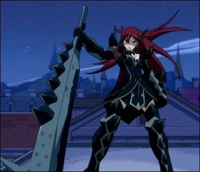 On dit que quand Erza met cette armure elle ressemble à un démon. Elle lui prodigue une force surhumaine. Mais elle fut détruite très facilement par une ennemie ; laquelle ?