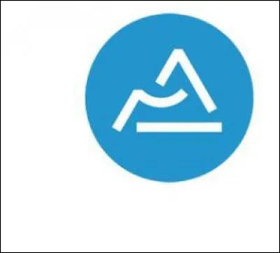 La barre horizontale symbolise un fleuve. Tout en haut la pointe évoque un sommet. Il s'agit de la région ... .