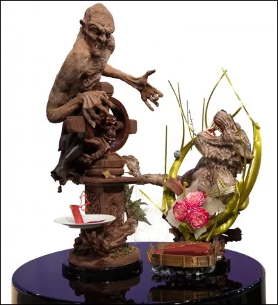 D'accord, il est en chocolat, mais ce personnage n'en demeure pas moins effrayant ! 
Qui est-ce ?