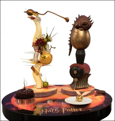 Bel hommage pour la saga "Harry Potter". 
Qui en est l'auteur ?