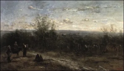 Qui a peint "Vendanges sur les côteaux de Sèvres" ?