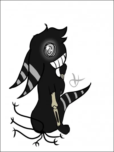 Un Darkney en forme de fant&ocirc;me avec des os apparents ou des os sur lui se nomme...