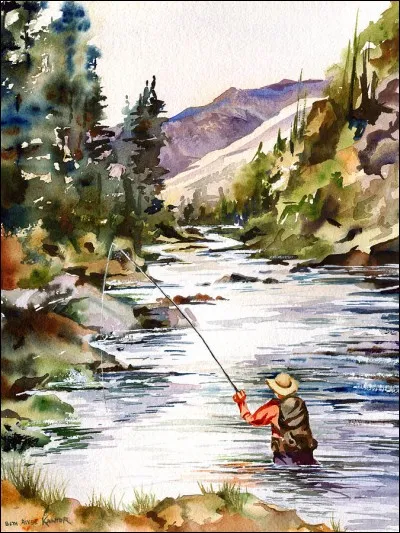 La pêche pour Auguste Escoffier.