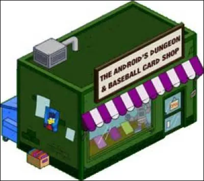 Le magasin préféré de Bart et Milhouse est...
