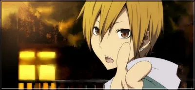 Masaomi Kida est le h&eacute;ros joyeux, souriant et un peu dragueur de la s&eacute;rie :