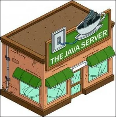 Le café préféré du vendeur de BD.