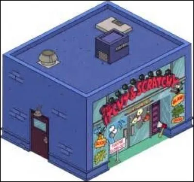 Le bâtiment préféré de Bart Simpson.