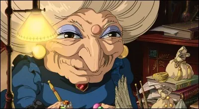 Comment s'appelle la sorcière ou la patronne de l'établissement des bains ?