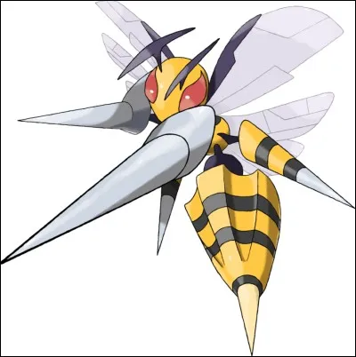 Oh non, une abeille ! 
Quel est le nom de ce Pokémon ?