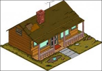 La maison du pire ennemi de Bart est...