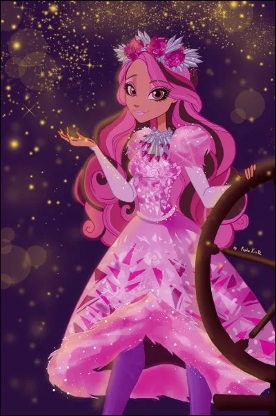 Comment s'appelle sa fille dans "Ever After High" ?