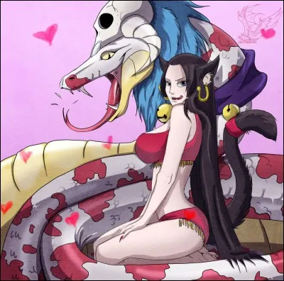 De qui Boa Hancock est-elle tombée amoureuse ?