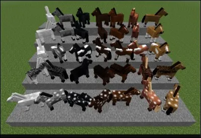 Quel est le nom de son premier cheval dans "Minecraft" ?