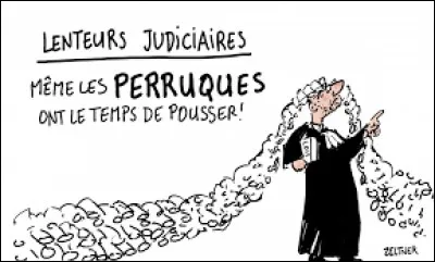 Celui du sénateur est lent.