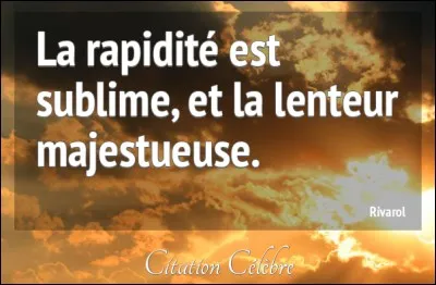 Sa progression est lente.