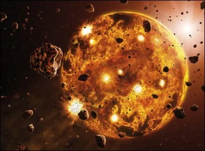 S.V.T et biologie : 
Quand la Terre s'est-elle formée ?