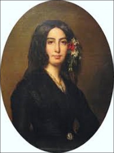 En tout bien tout honneur, je commence ce quiz par une femme romancière, dramaturge, épistolière, critique littéraire et journaliste, née à Paris le 1er juillet 1804, George Sand. Quel peintre portraitiste et graveur, renommé surtout durant le Second Empire, a peint cette toile, avec l'aide de l'écrivain, en 1838, intitulée ''Portrait de George Sand'' ?