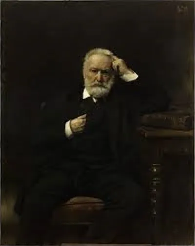Ce tableau, représentant Victor Hugo en 1879, se situe au château de Versailles. Quel peintre de mouvement académisme, graveur et collectionneur d'art a réalisé ce portrait de ce grand écrivain qui nous quitta le 22 mai 1885 à Paris, et qui eut l'honneur de son vivant, le 28 février 1881, deux jours après son soixante-dix-neuvième anniversaire, d'avoir à Paris une avenue à son nom ?